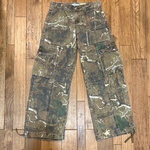 REVICE Woodland Camo Cargo Pants